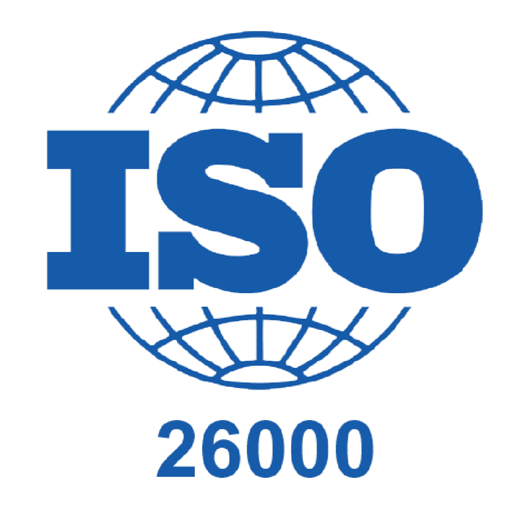 ISO 26000 Sosyal Sorumluluk rozeti